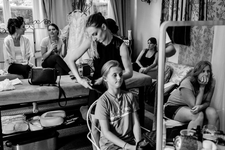 przygotowania panny młodej, reportaż ślubny, 