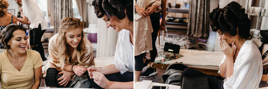 wzruszona panna młoda, przygotowania w dworze Sieraków