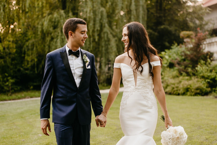 sesja w dniu ślubu, para młoda, dwór sieraków, fotograf ślubny Kraków