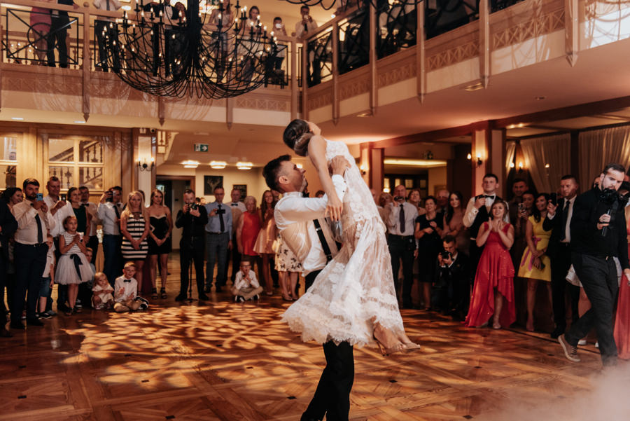 willa poprad wesele, pierwszy taniec, parkiet płonie, 