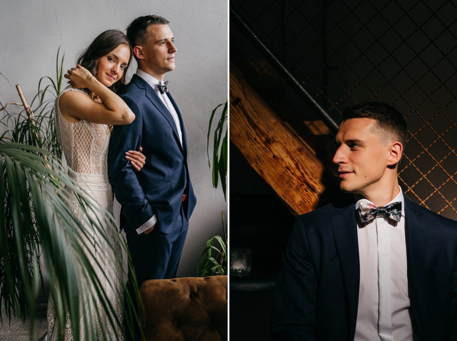 portrety pary młodej