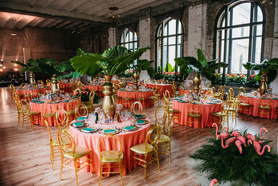 Reduta Banku polskiego, ślub w Warszawie, Fotograf ślubny Warszawa, zdjęcia ślubne Warszawa, flamingi