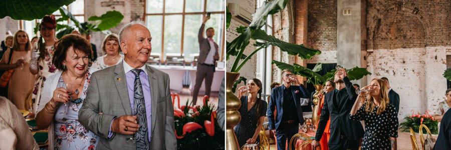 Reduta Banku polskiego, ślub w Warszawie, Fotograf ślubny Warszawa, zdjęcia ślubne Warszawa, flamingi