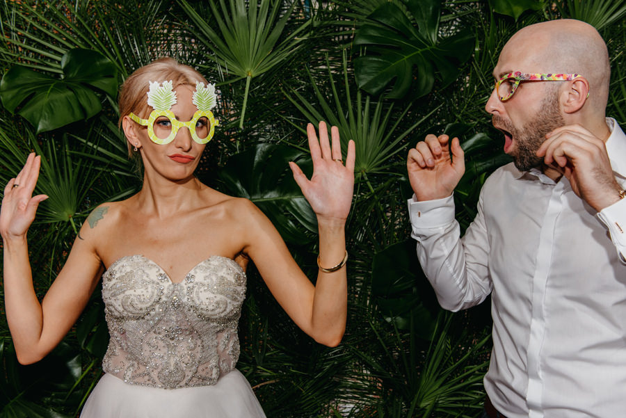 Reduta Banku polskiego, ślub w Warszawie, Fotograf ślubny Warszawa, zdjęcia ślubne Warszawa, flamingi