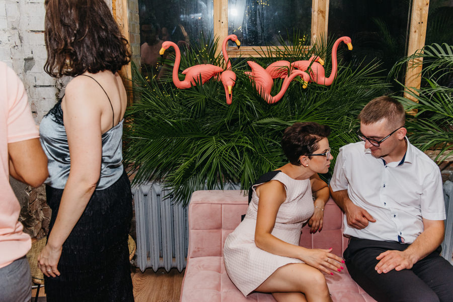 Reduta Banku polskiego, ślub w Warszawie, Fotograf ślubny Warszawa, zdjęcia ślubne Warszawa, flamingi