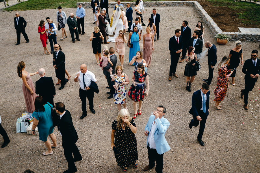 ślub w Villa Love, widok z tarasu