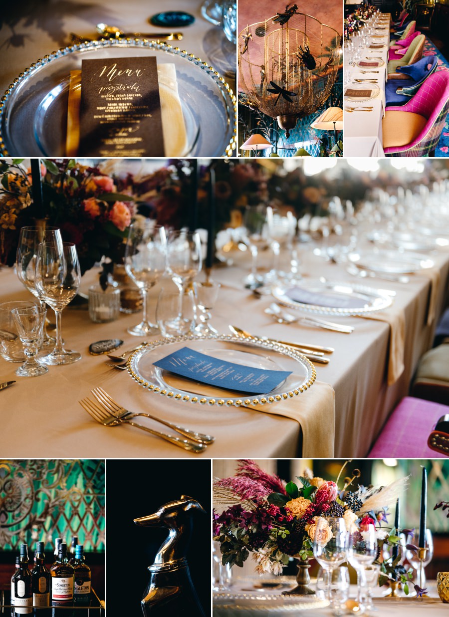 piękne dekoracje ślubne, paper flower art, krakow, szara gęś wesele