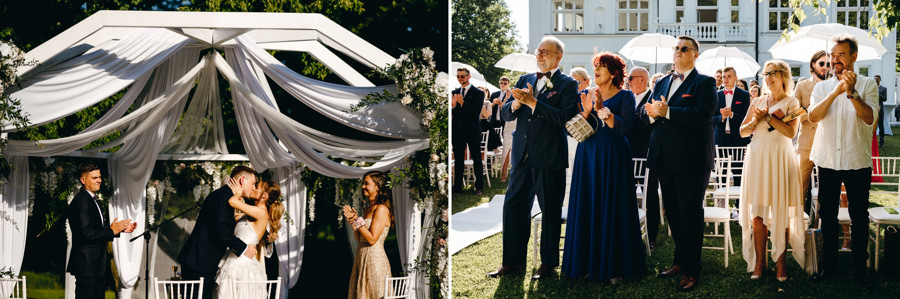 pałac czosnowskich, wesele w pałacu, ślub kościelny w plenerze, dekoracje rock'n'flowers