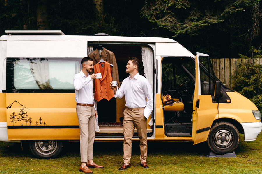 wesele w stylu boho, slub w plenerze, vanderlife